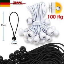 100x Spanngummis Zeltgummis