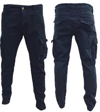 Herren Thermo Cargo Hose Gefüttert Outdoor Arbeitshose Winter  warm gefüttert 4