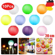 10 Stk 20cm Papier Lampions