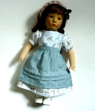 Puppenkleid + Schürze weiß