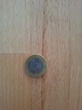 1 Euro Münze Spanien ESPANA 2002 mit dem Porträt von König Juan Carlos I.