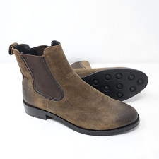 Thursday Boot Co. Duchess Chelsea Boot Dark Olive Suede/Braun (EU 39 USL 8,5)