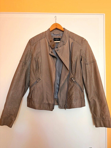 Damen kunstlederjacke - c&a,
