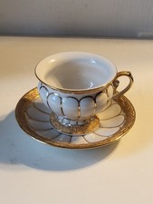 Mocca Tasse Meissen X Form