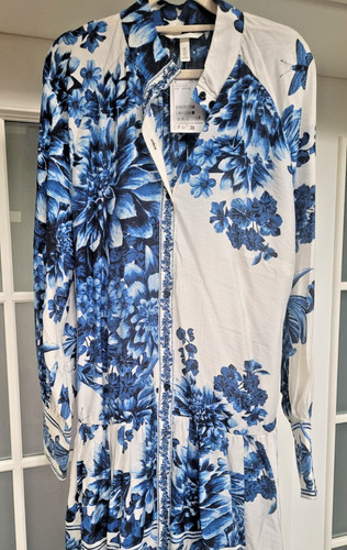 Blusen kleid sommer l - kleid,