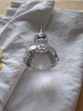 6 x Möbelknöpf Glas Möbelgriff Schrankknöpfe Kommode Kristallgriff Schminktisch