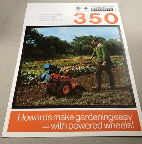 Howard 350 rotavator - howard,