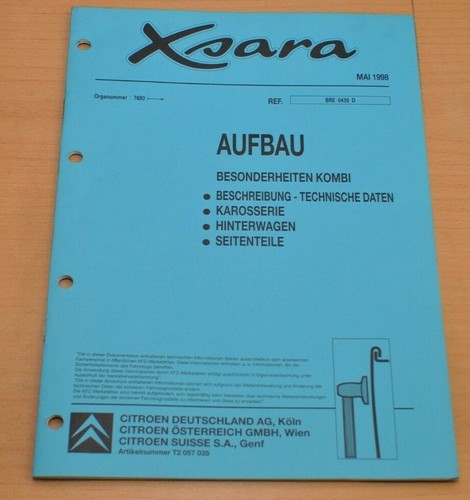 Werkstatthandbuch citroen - werkstatthandbuch,