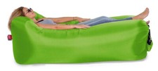 Lounger To-Go Luftkissen Grün Liege Luftsack Strandliege Luftkissen Luftmatratze