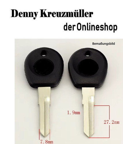 Schlüsselrohling für - , vw