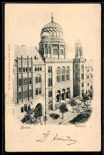 Berlin synagoge der - in,