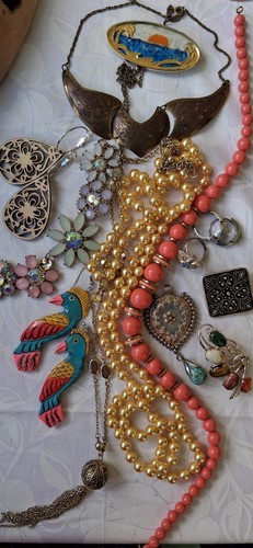 Schmuck konvolut vintage - schmuck-konvolut, &