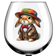 Hase Ostern Glas Vinyl