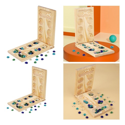 Mancala brettspiel holz leicht - mancala,