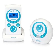 AUDIOLINE Babyfone Babyfon Babycare 20 digitaler rauschfreier Funk-Übertragung