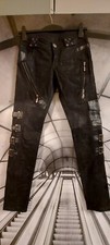 PUNK RAVE Damen Hose Gothic WGT Amphi Outfit Rockig 1x getragen super tolle Hose