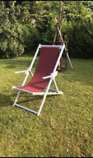 Liegestuhl klappbar alu