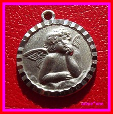 ꧁ STERLING SILBER 925 anhänger ENGEL sixtinische MADONNA raffael WEIHNACHTEN ꧂