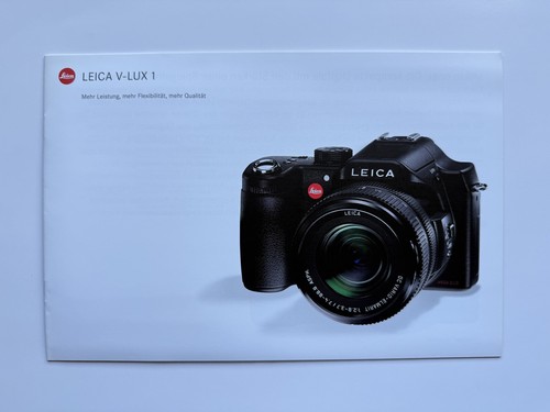 Leitz leica prospekt lux 1 - prospekt,