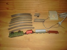 Zugset  E-Lok (9V) + 3 Güterwagen Gleisoval Trafo  BTTB 80er Jahre  Spur TT top