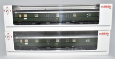 Märklin H0 43262  2 Stück Bahnpostwagen Post4e DB in Ep. III KKK/NEM in OVP PMS