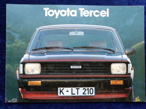 Toyota tercel l10 - l10, prospekt