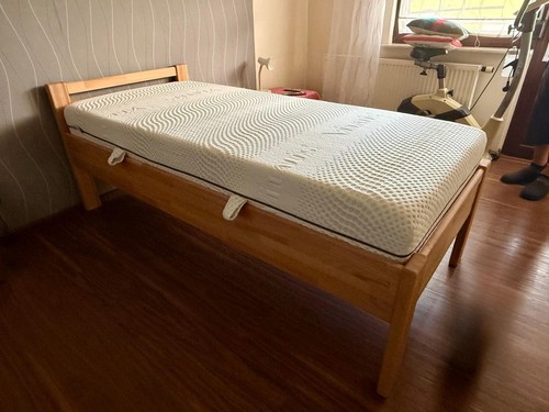 Massivholz bett 90x200 - bett, cm