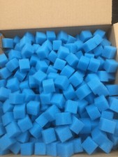 Filterschaum Würfel 3 x 3 x 3