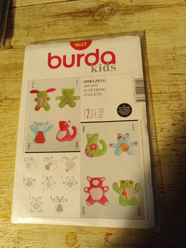 Burda schnittmuster kids 9637 - kids,