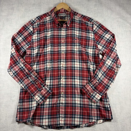 Barbour herren rot kariert - barbour,