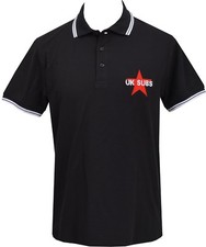HERREN SCHWARZES POLOSHIRT MIT