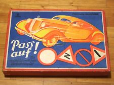 alt HAUSSER (Elastolin) Spiel Nr. 23 /2 PASS AUF 2te Version 1938, komplett TOP!