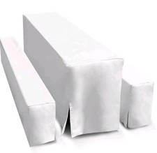 Bierzeltgarnitur 3-teiliges Set - 70 cm x 220 cm in Weiss.1 Mal benutzt 