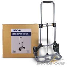 ENVA ALU SACKKARRE STAPELKARRE HANDWAGEN TRANSPORTWAGEN FALTBAR KLAPPBAR - 80kg