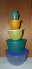 Tupperware Junge Welle großes Schüssel Set- 4,3 L+ 2,5 L + 1,3 L + 550 ml + Mixi