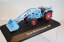 Atlas 1/43 Eicher EM 300 Königstiger 1960 Farm Traktor Trecker OVP #696