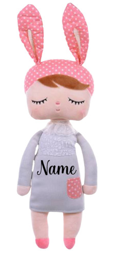 Hasenpuppe mit namen - mit,