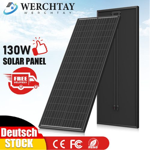 Solarpanel solarmodul 130w 12v - 130w,
