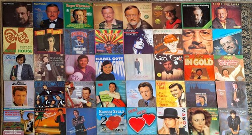 Stück schallplatten - 40,