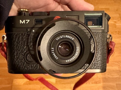 Leica black 35mm film - leica,