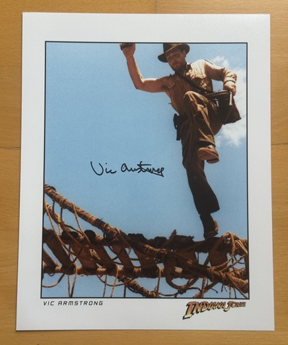 Vic armstrong signed - vic,