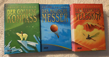 "Der goldene Kompass, Das magische Messer, Das Bernstein-Teleskop" gebunden