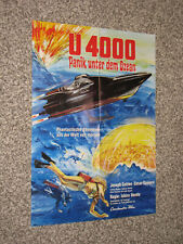 U 4000 Panik unter dem Ozean - Kinoplakat A1- Atragon Joseph Cotten Cesar Rom