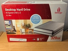 Iomega Desktop Hard Drive, 320