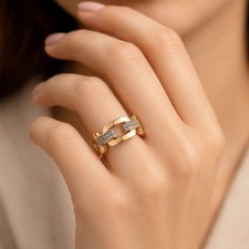 585 Gold Ring 14K Damenring