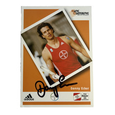 orig. Autogrammkarte Leichtathletik Stabhochsprung Danny Ecker (2173)