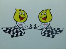 2x ESSO Aufkleber Oldschool