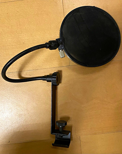 Mikrofon pop filter windschutz - mikrofon, pop-filter