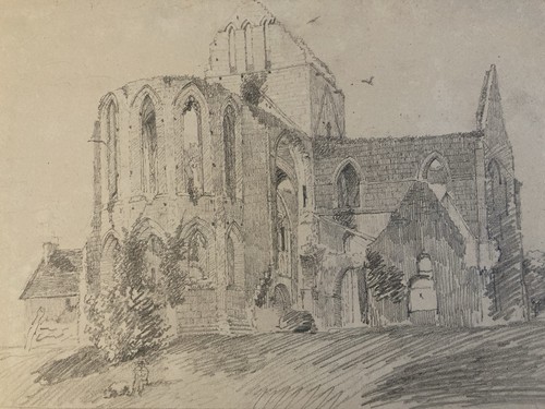 Zeichnung xix 1850 - zeichnung, bleistift