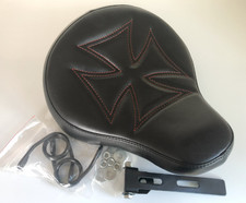 Solo Seat Iron cross Harley